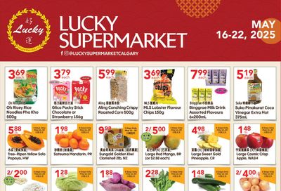 Lucky Supermarket (Calgary) Flyer May 16 to 22