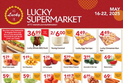 Lucky Supermarket (Surrey) Flyer May 16 to 22