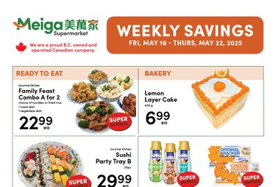 Meiga Supermarket Flyer May 16 to 22