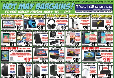 TechSource Flyer May 16 to 22