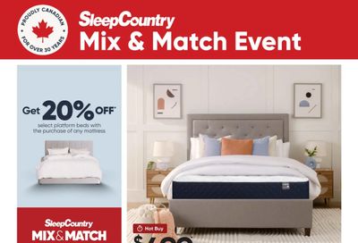 Sleep Country Flyer May 21 to June 2