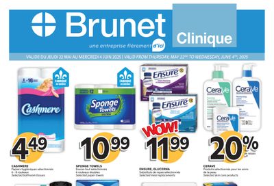 Brunet Clinique Flyer May 22 to June 11