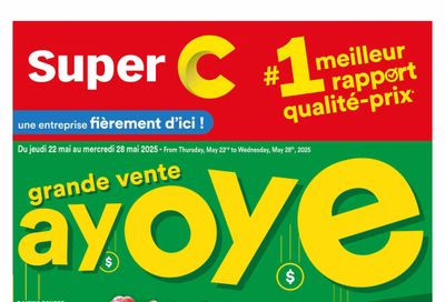 Super C Flyer May 22 to 28