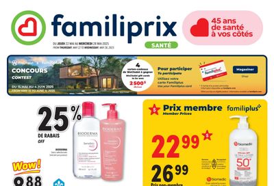 Familiprix Sante Flyer May 22 to 28