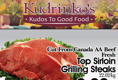 Kudrinko's Flyer May 20 to June 2
