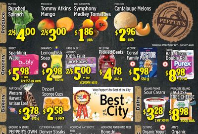Pepper's Foods Flyer May 20 to 26