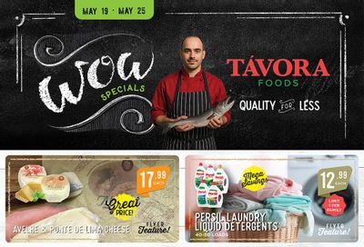 Tavora Foods Flyer May 19 to 25