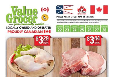 Value Grocer Flyer May 22 to 28