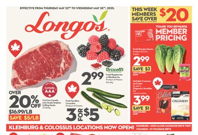 Longo's (Vaughan) Flyer May 22 to 28
