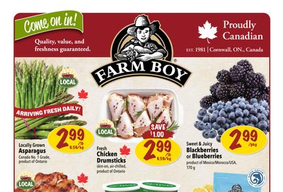 Farm Boy Flyer May 22 to 28