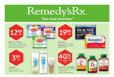 Remedy's RX Monthly Flyer May 23 to June 26 Remedy's RX Monthly Flyer May 23 to June 26