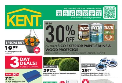 Kent Building Supplies Flyer May 22 to 28