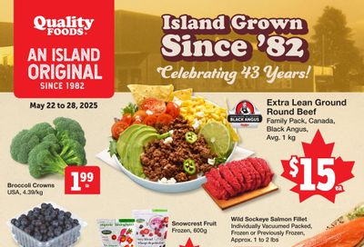 Quality Foods Flyer May 22 to 28
