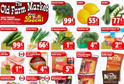 The Old Farm Market (Courtenay) Flyer May 22 to 28