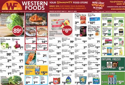 Western Foods Flyer May 21 to 27