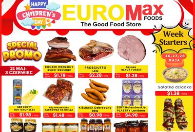 EuroMax Foods Bi-Weekly Flyer May 21 to June 3