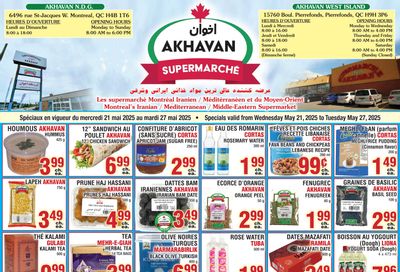 Akhavan Supermarche Flyer May 21 to 27