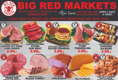 Big Red Markets Flyer May 22 to 28
