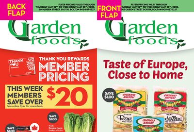 Garden Foods Flyer May 22 to 28