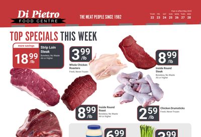 Di Pietro Food Centre Flyer May 22 to 28