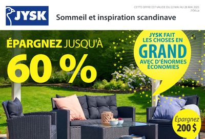 JYSK (QC) Flyer May 22 to 28