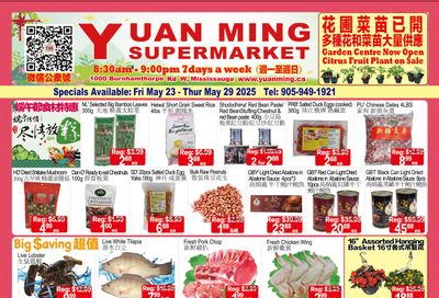 Yuan Ming Supermarket Flyer May 23 to 29