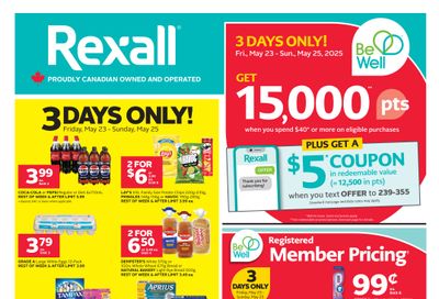 Rexall (AB, SK) Flyer May 23 to 29