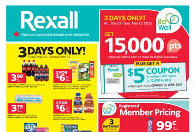 Rexall (ON) Flyer May 23 to 29