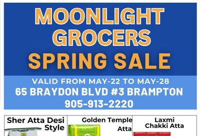 Moonlight Grocers Flyer May 22 to 28