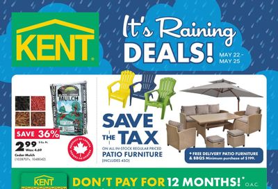 Kent Building Supplies Flyer May 22 to 25