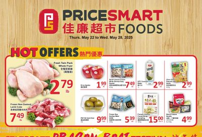 PriceSmart Foods Flyer May 22 to 28