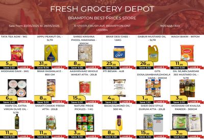 Fresh Grocery Depot Flyer May 22 to 28