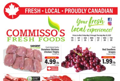 Commisso's Fresh Foods Flyer May 23 to 29