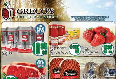 Greco's Fresh Market Flyer May 23 to June 5
