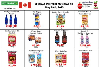 Little Basket Flyer May 23 to 29