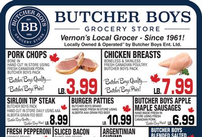 Butcher Boys Grocery Store Flyer May 21 to 29