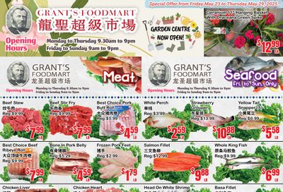 Grant's Food Mart Flyer May 23 to 29