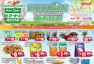 Fusion Supermarket Flyer May 23 to 29