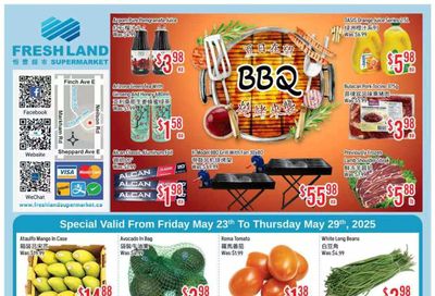 FreshLand Supermarket Flyer May 23 to 29 FreshLand Supermarket Flyer May 23 to 29