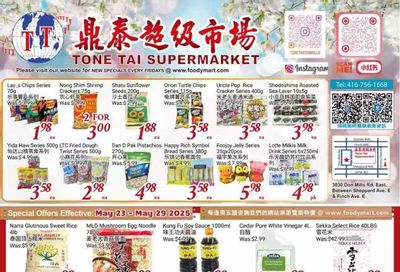 Tone Tai Supermarket Flyer May 23 to 29