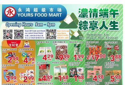Yours Food Mart Flyer May 23 to 29