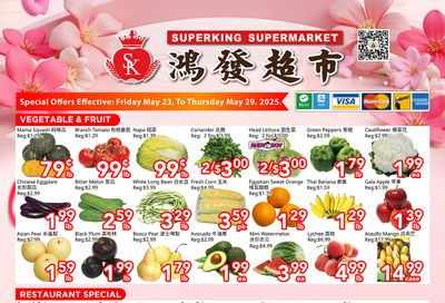 Superking Supermarket (North York) Flyer May 23 to 29