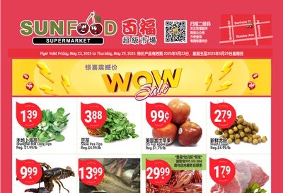 Sunfood Supermarket Flyer May 23 to 29