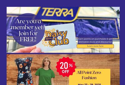 Terra Greenhouses Flyer May 23 to 29