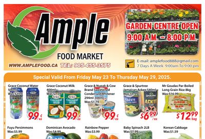 Ample Food Market (Brampton) Flyer May 23 to 29