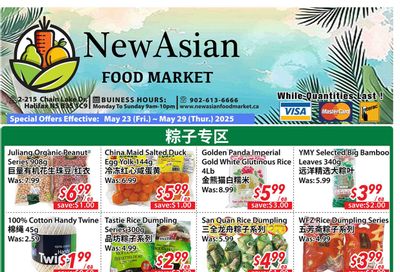 New Asian Food Market Flyer May 23 to 29