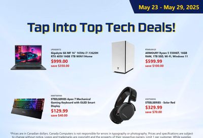 Canada Computers Flyer May 23 to 29