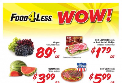 Food 4 Less Weekly Ad & Flyer June 17 to 23