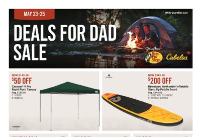 Bass Pro Shops Deals For Dad Sale Flyer May 23 to 25