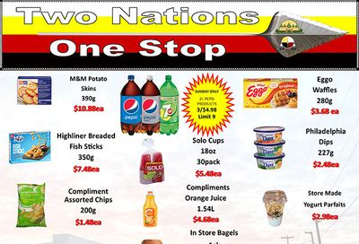Two Nations One Stop Flyer May 23 to 29